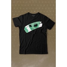 Kendim Seçtim Ufo Uzaylı Yeşil E.t. Nasa Gezegen Baskılı Tişört Çocuk T-Shirt