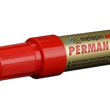 Metapin Permanent  10MM Jumbo Kırmızı