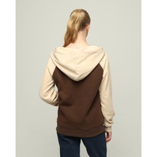 Owut Collection Kapüşonlu Kalın Içi Polarlı Örme Sweatshirt
