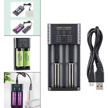 Lonni 2ı Akıllı USB Cihazı,/ımr 16340 17500 21700 22650 (Yurt Dışından)