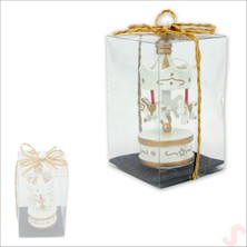 Süsle Bebek ve Parti Kutulu Mini Atlı Karınca, 8,5cm x 3,5cm - Siyah Süslü