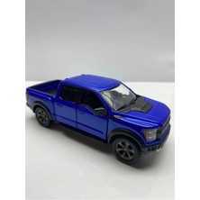 Hepsilazım Diecast Ford F-150 Raptor Çek Bırak 12 cm Metal Model Oyuncak Lisanslı Araba