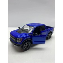 Hepsilazım Diecast Ford F-150 Raptor Çek Bırak 12 cm Metal Model Oyuncak Lisanslı Araba