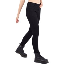 Baglan Kadın Siyah Kanvas Pantolon BGL-ST03120