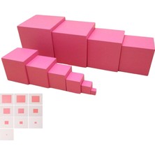 Malory Montessori Pink 3+ Yaşına Yö Eğitici Oyuncak Oyunu Ştiriyor (Yurt Dışından)