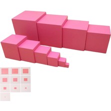 Malory Montessori Pink 3+ Yaşına Yö Eğitici Oyuncak Oyunu Ştiriyor (Yurt Dışından)