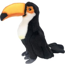 Malory Gerçekçi Toucan Bird Peluş Oyuncak Eğitim Figürin Oyuncaklar Çocuk Hediyeleri (Yurt Dışından)