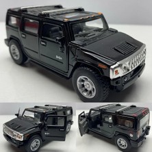 Hepsilazım Hummer H2 Suv Diecast,lisanslı Metal Çek Bırak Model Araba