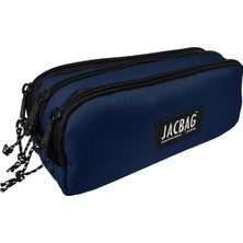 Jacbag Trıple Pouch-Üç Bölmeli Kalem Kutusu