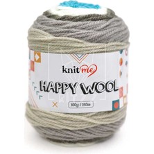 Knit Me Happy Wool Ebruli Yün Ip / Hw8