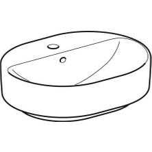 Geberıt Lay-On Washbasin Variform B60 500.777.01.2  60X45 cm