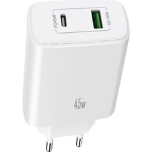 Airstorr 45WATT Pd Usb-C Usb-A 18WATT Süper Hızlı Şarj Adaptörü L11