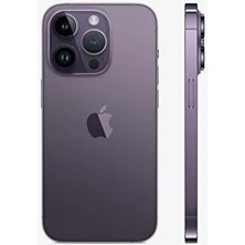 OEM Iphone 14 Pro Batarya Pil Kapağı - Derin Mor