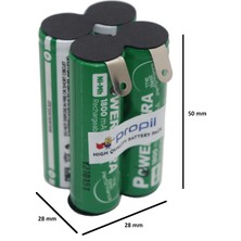 Propil 4.8V Matkaplar Için 1800 Mah Ni-Mh Pil Grubu