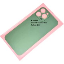 OEM Iphone 13 Pro Batarya Pil Kapağı - Yeşil