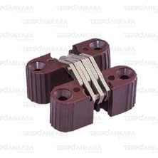 555 Akordeon Menteşe Plastik Masa Için Kahve