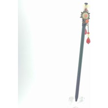 Tedz Collectıon Hanedan Armalı  Püsküllü Topuz Çubuğu