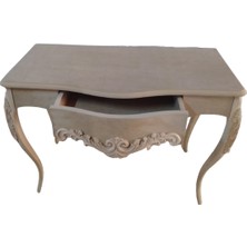 Bengi Ticaret Dresuar Bombe Çekmece Klasik Model Ahşap Kayın Oyma Aslan Ayak Ham El Yapım