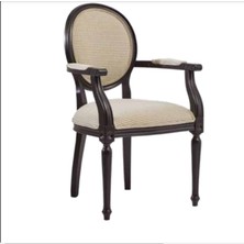 Bengi Ticaret Sandalye ST Zus035 Kolçak Madalyon  Model Örgü Kumaş Yumuşak Oturum Parlak  Siyah