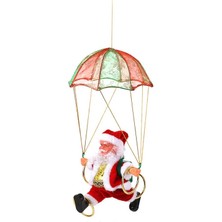 Perfect Choice Asılı Elektrikli Müzikal Paraşüt Noel Baba Dönen Dekorasyon (Yurt Dışından)