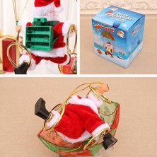Perfect Choice Asılı Elektrikli Müzikal Paraşüt Noel Baba Dönen Dekorasyon (Yurt Dışından)