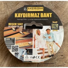 Msx Ms Siyah Merdiven ve Zemin Kaydırmazlık Bant 25 mm 25 Metre Bant