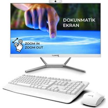 Turbox TAX934 Intel Core I3 6100 8gb Ddr4 512GB Nvme 23.8 Dokunmatik Ekran Freedos Bluetooth Webcam All In One Pc
