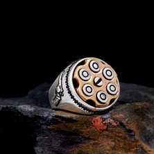 Tesbih Sepetim 6 Patlar Model 925 Ayar Gümüş Yüzük