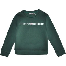 Lee Cooper Steward Erkek Çocuk Sweatshırt Zümrüt Yeşili