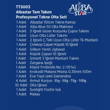 Albastar Tam Takım Profesyonel Tekne Olta Seti TTS003