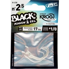 Fiiish Black Minnow BM105/2.5 BM3054 Offset Kanca