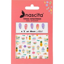 Nascita Beach Tırnak Stickerı -06