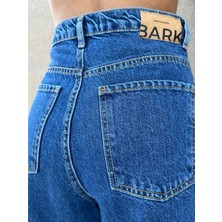 The Bark Bol Paça Kadın Jean Pantolon 40344 Mavi