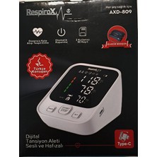 Respirox AXD-809 Türkçe Konuşan Dijital Tansiyon Aleti