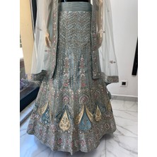 Aashivs Collection Hint Kına Kaftan Elbisesi