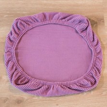 Vivis Elastik Sandalye Koltuk Örtüsü Tabure Koltuğu Döner Sandalyeler Için Slipcover 38-50CM (Yurt Dışından)