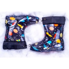 Zenege Çocuk Çizme Kürklü Yağmur ve Kar Botu