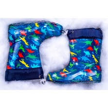 Zenege Çocuk Çizme Kürklü Yağmur ve Kar Botu