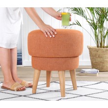 Lorence Home Veccio Puf Turuncu 4123