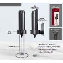 Uapqgm Mini Akıllı Kahve Süt Köpürtücü Elektrikli Süt Köpürtücü (Yurt Dışından)