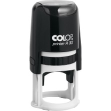 Colop R30 Yuvarlak Siyah Kasa Kuru Keçe 30 mm
