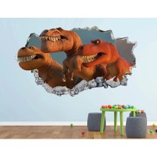 Kt Grup Cartoon Manzara Full Hd Baskı 3D Çocuk Odası Duvar Çıkartmaları