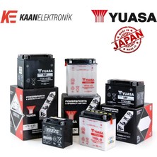 Yuasa YTX7L-BS Motosiklet Aküsü + Knmaster Anahtarlık