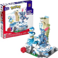 HKT20 Mega™ Pokémon™ Piplup ve Sneasel Kış Macerası Seti 183 Parça + 7 Yaş