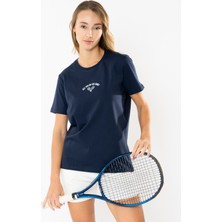 Coredra Court Regular T-Shirt Kadın - Lacivert