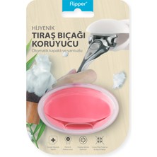 Flipper Hijyenik Tıraş Bıçağı Koruma Kabı – Pembe