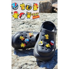 Bear & Pear Pokemon Terlik Süsü 8 Adet Crocs Dahil Tüm Terliklerle Uyumlu Jibbitz