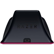 Razer DualSense Hızlı Şarj İstasyonu PS5 – Kırmızı RC21-01900300-R3M1