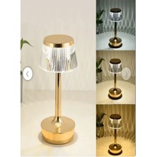 Cata Rio Şarjlı Masa Lambası CT-8434 Tek Anahtarla 3 Renk Cata