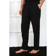 Akbeniz Erkek Pamuk Siyah Tek Alt Pijama 27495